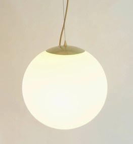 Innermost Drop závesná lampa, mosadz, Ø 20 cm
