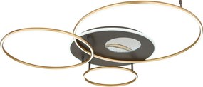 XXXLutz STROPNÉ LED SVIETIDLO, 126.4/105.3/13 cm Globo - Interiérové svietidlá - 004558343502
