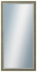 DANTIK - Zrkadlo v rámu, rozmer s rámom 60x120 cm z lišty AMALFI zelená (3115)