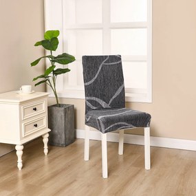 4Home Napínací poťah na stoličku Slate 45 - 50 cm, sada 2 ks