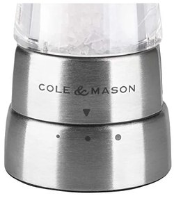 Cole&Mason - Sada mlynčekov na soľ a korenie DERWENT 2 ks 19 cm lesklý chróm