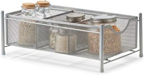 Zeller Present Organizér, zásuvka s 3 priehradkami, sivá mriežka, MESH