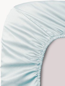 Elastická plachta z bavlneného saténu Boxspring Ava