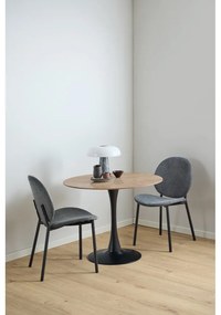 Antracitová jedálenská stolička Cliff – Actona