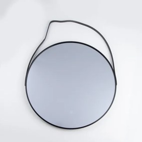 BRILAGI-LED Kúpeľňové zrkadlo VERESE LED/19W/230V 60 cm čierna IP44 CRI 90 stmievateľné + CCT