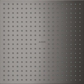 AXOR ShowerSolutions horná sprcha 1jet, 300 x 300 mm, na strop, kartáčovaný čierny chróm, 35317340