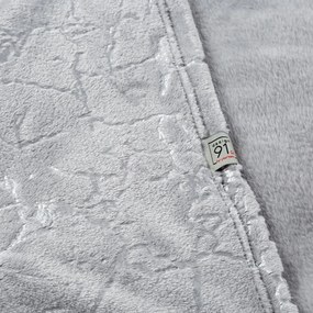 DEKA GLAMO 200X150 CM STRIEBORNÁ