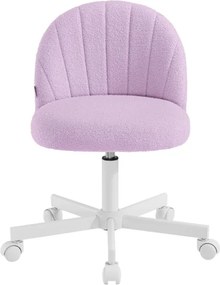 Kozmetická stolička s kolieskami TEDDY OBGB35027P101 fialová