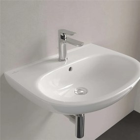 VILLEROY &amp; BOCH O.novo závesné umývadlo s otvorom, s prepadom, 600 x 460 mm, biela alpská, 4A406001