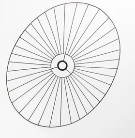 Univerzálne tienidlo CURITIBA 60x80 cm čierne