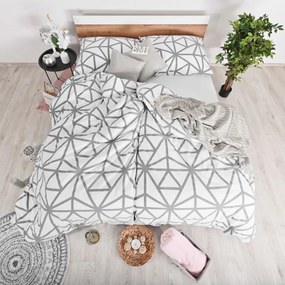 Flanelové obliečky Helsinky biele EMI