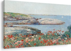 Obraz - Childe Hassam, Poppies,  Isles of Shoals, reprodukcia (90x60 cm)