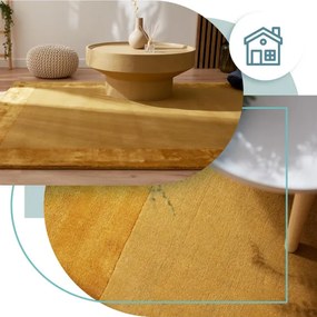 Koberec Ascot zlatý