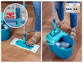 Leifheit Set PowerClean M + náhrada micro duo ZADARMO 55515