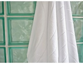 Biely froté bavlnený uterák 50x100 cm Time – Zone