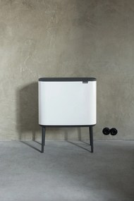 Odpadkový kôš Bo Touch Bin 11 l + 23 l čierny matný