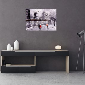 Obraz - Olejomaľba mesta II. (70x50 cm)