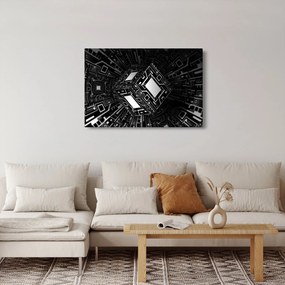 Obraz abstraktné kocky (90x60 cm)