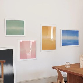 The Poster Club Plagát Yellow Interstellar by Anne Nowak 30x40 cm