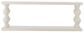 Bloomingville Drevená polička Salino White 60 cm