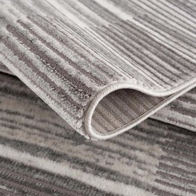 Dekorstudio Moderný koberec NOA - vzor 9301 sivý Rozmer koberca: 80x300cm