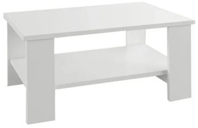 Konferenčný stolík, biela, BERNARDO