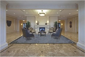 Diamond Carpets India, Ručne viazaný kusový koberec Diamond DC-M 5 Silver / natural, 180x275, šedá, chodba / predsieň