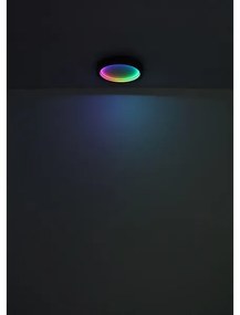 Globo 41374-24R - LED RGBW Stmievateľné stropné svietidlo BRANZA LED/24W/230V + DO