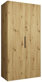 Skriňa Marbella I 100 artisan čierna