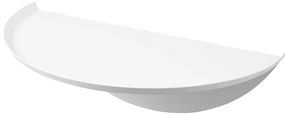 Biela kovová polica 40 cm Tower – YAMAZAKI