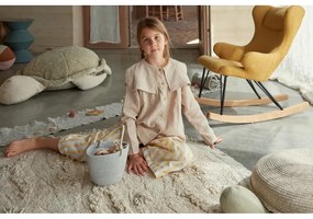 Béžový bavlnený detský hrací koberec ø120 cm Island – Lorena Canals