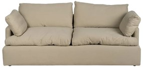 Béžová ľanová pohovka 212 cm – Ixia