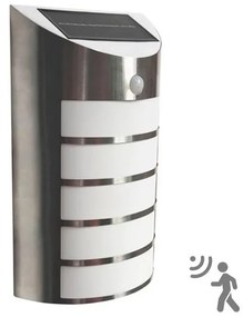 Polux LED Solárne nástenné svietidlo so senzorom SAFFO LED/3,7V 2000 mAh IP44 SA1566