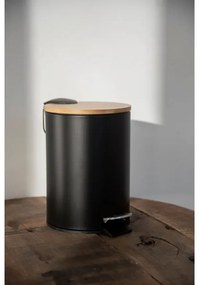 WENKO 24696100 - Kôš TORTONA 17x21 cm čierna/hnedá