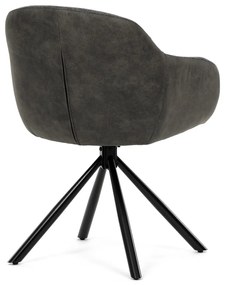 Sada jedálenských stoličiek s vratným mechanizmomDCH-Y1143 GREY2, 2 ks