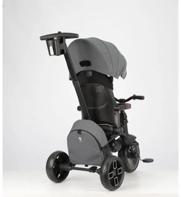 QPlay - Detská trojkolka 7 v 1 COMFO MAX sivá