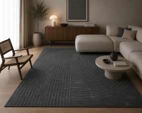 Koberec ZEN GARDEN 2403 tmavosivý