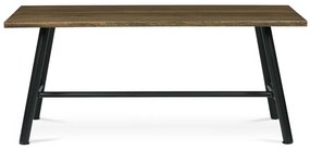 Autronic BONTEC Jedálenský stôl 180x90cm, masív, orech, HT-T1818 WAL Farba: Hnedá