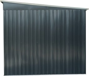 Záhradný domček BestBerg ZD‑808AW / 5,6 m² / 236 × 238 × 203 cm / antracit/biela