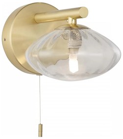 Endon 97182 - Kúpeľňové nástenné svietidlo MOBIAS 1xG9/3W/230V IP44 mosadz