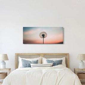 Obraz - Držím ťa, púpava (120x50 cm)