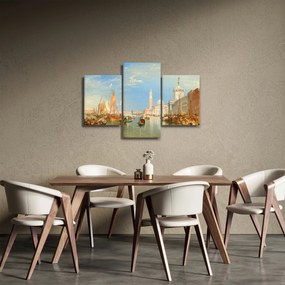 Obraz - Joseph Mallord William Turner, Venice the Dogana and San Giorgio Maggiore, reprodukcia (90x60 cm)