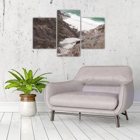 Obraz - Cesta k smaragdovému moru (90x60 cm)
