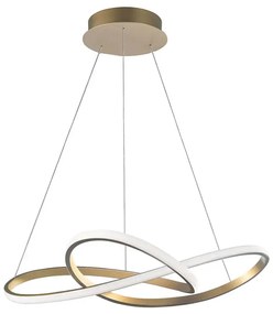 LED luster Fusion 72 zlaté