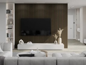 Mexen Lam-B, akustické stenové lamely 275 × 30 cm, HDF doska 4 mm, technická dyha, eben kráľovský, S100-275307-3015-020