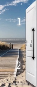 Fototapeta na dvere BEACH DUNE 86x200 cm
