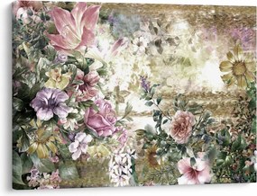 Obraz - Dizajnové kvety (70x50 cm)