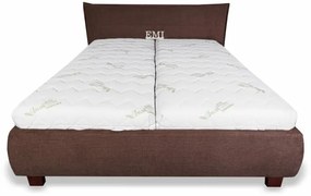 Posteľ čalúnená VALERIA LUX + lamelový rošt + matrac EMI