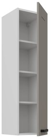 Horná kuchynská skrinka Lucid 30 G-108 1F (korpus: biela + front: mdf claygrey). Vlastná spoľahlivá doprava až k Vám domov. 1134681