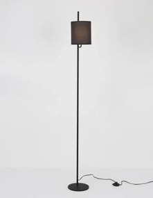 Retro stojaca lampa Yama 20 čierne